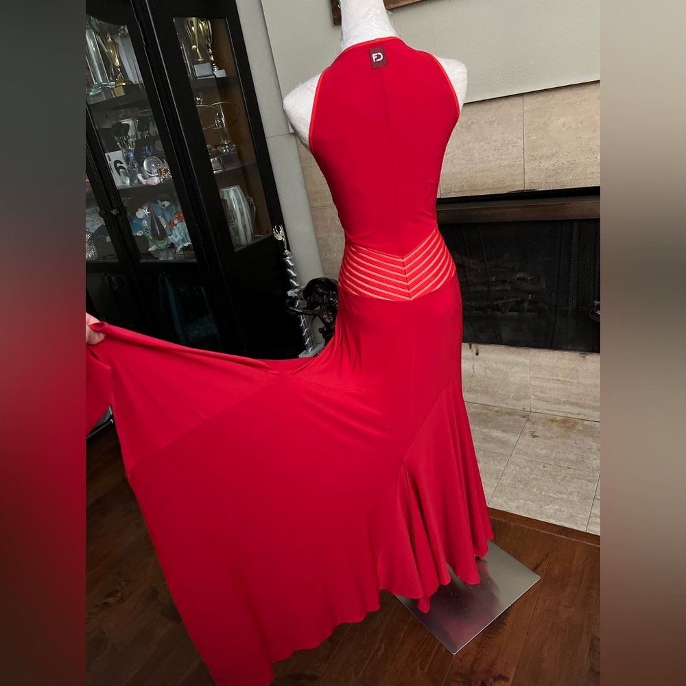 FD Ballroom Smooth Standart Practice Performance Dance Dress - Picture 2 of 7